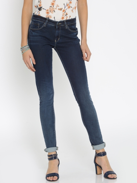 

SPYKAR Women Blue Skinny Fit Jeans