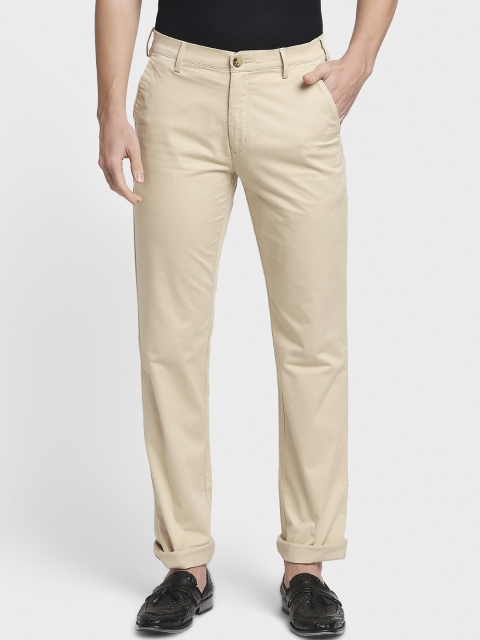 

ColorPlus Men Beige Chinos Trousers