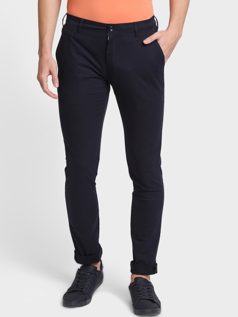 

ColorPlus Men Blue Chinos Trousers