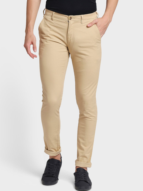

ColorPlus Men Khaki Trousers