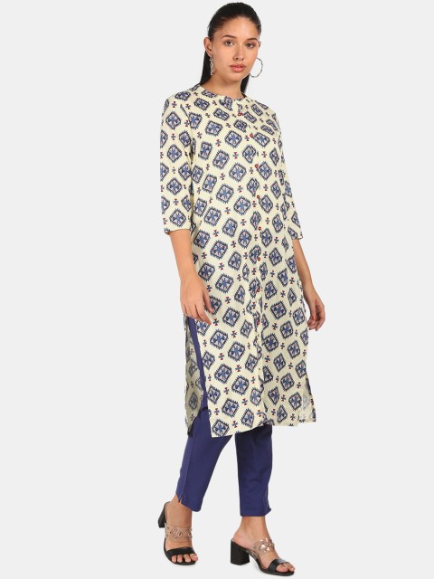 

Karigari Women Blue Cigerette Trousers