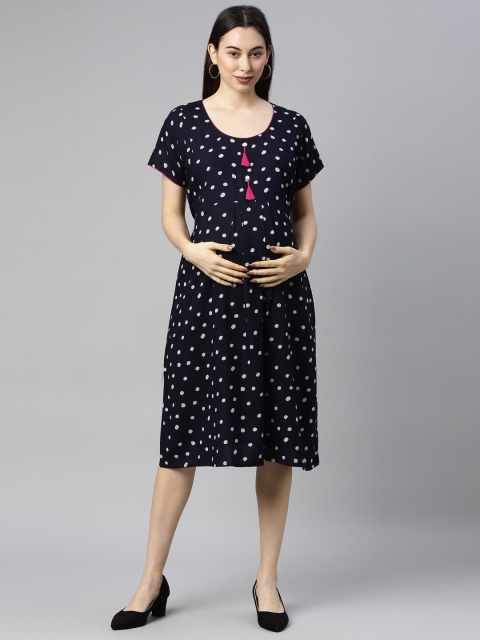 

GOLDSTROMS Black Maternity Dress