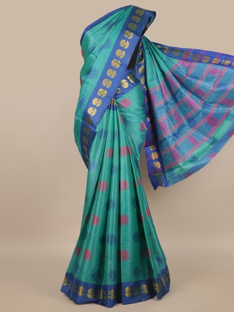 

Pothys Blue & Purple Woven Design Saree