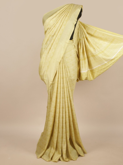 

Pothys Green & White Saree