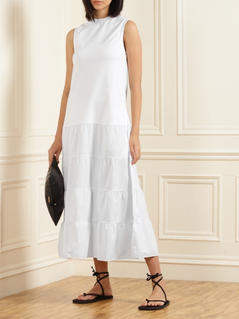 

Ted Baker Woman White Tiered Maxi Dress