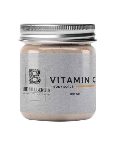 

THE BILLBERGIA Vitamic C Body Scrub for Gentle Exfoliation & Brightening, Orange