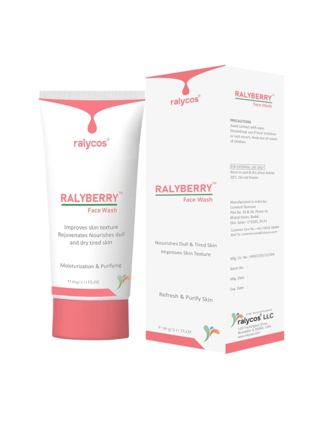

Ralycos Ralyberry Face Wash - 60g, Red