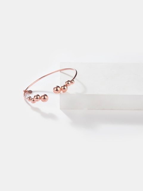 

SHAYA Women Rose Gold-Toned Kada Bracelet