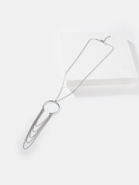 

SHAYA Women Silver-Toned Firework Necklace