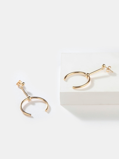 

SHAYA Gold-Plated 925 Silver Contemporary Drop Earrings