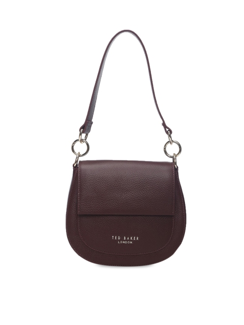 

Ted Baker Purple Textured Leather Sling Bag