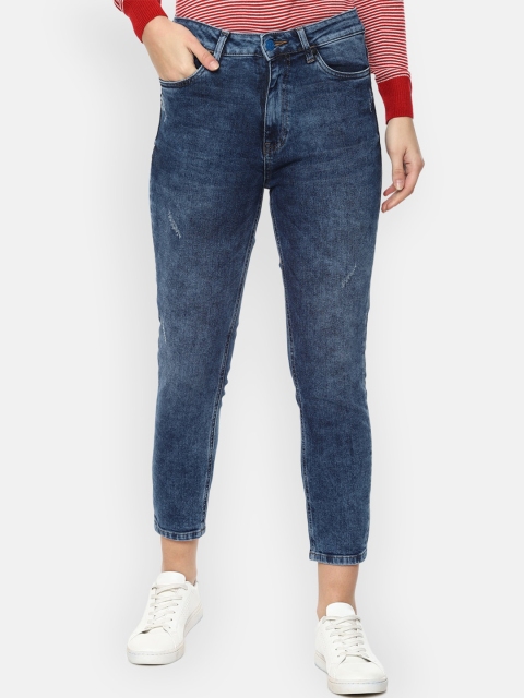 

Van Heusen Woman Women Navy Blue Heavy Fade Jeans