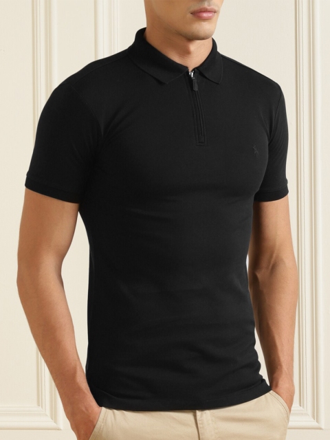 

Polo Ralph Lauren Men Black Polo Collar T-shirt