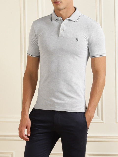 

Polo Ralph Lauren Men Blue Polo Collar T-shirt