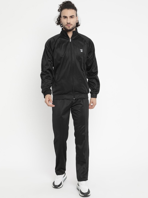 

V2 Value & Variety Men Black Solid Tracksuit