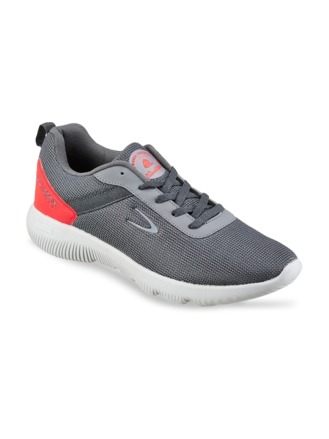 

Duke Men Grey Mesh Running Shoes