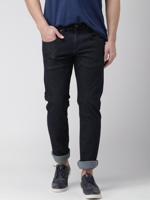 Celio Men Navy Blue Slim Fit Stretchable Jeans available at myntra for Rs.1559