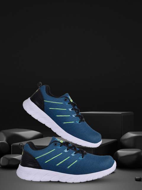 

CLYMB Men Blue Mesh Running Non-Marking Shoes