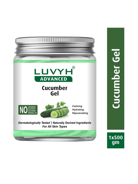 

LUVYH Advanced Cucumber Face Gel 500 g, Green