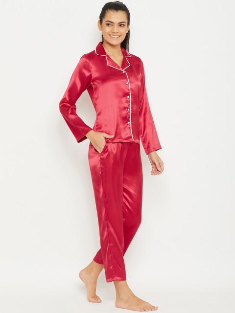 

PANIT Women Red Night suit