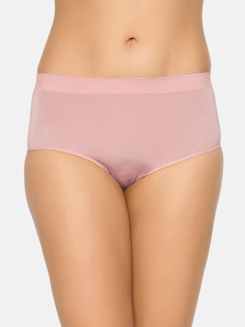 

Wacoal Women Pink Solid Hipster Briefs