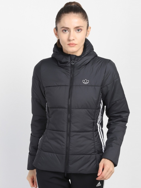 

ADIDAS Originals Women Black Longline Padded Jacket