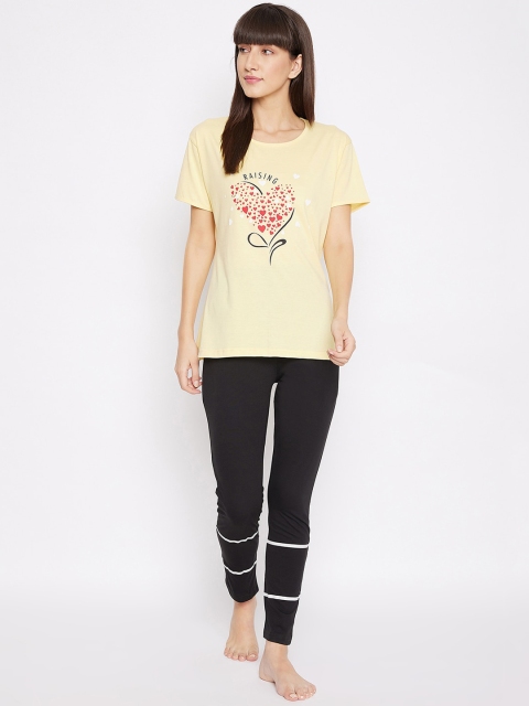 

FirstKrush Women Yellow Graphic