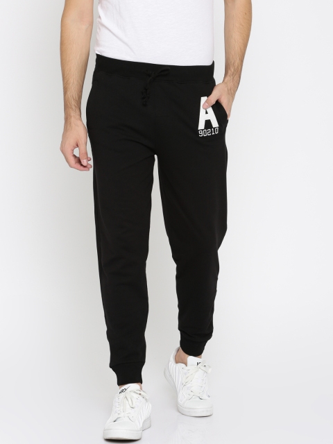 

American Crew Men Black Joggers