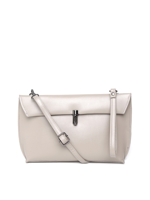 

Mast & Harbour Grey Clutch with Sling Strap & Wrist Loop