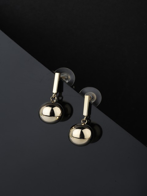 

Carlton London Gold-Plated Geometric Drop Earrings