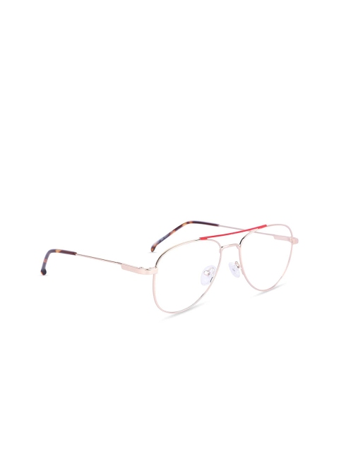 

MARC LOUIS Unisex Gold-Toned Full Rim Aviator Frames