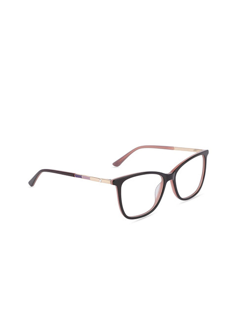 

MARC LOUIS Women Black & Transparent Full Rim Square Frames 7000-C5 FR
