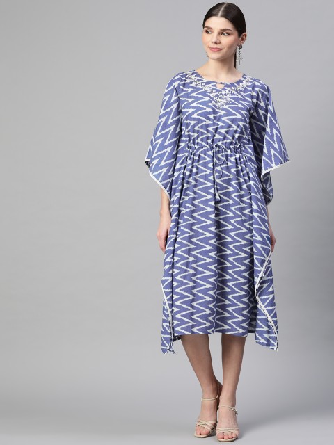 

Readiprint Fashions Blue Printed Nightdress