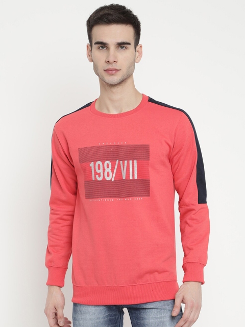 

V2 Value & Variety Men Coral Fleece Printed Sweatshirt