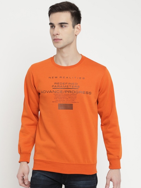 

V2 Value & Variety Men Orange Sweatshirt