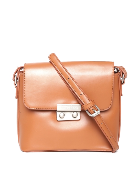 

Lino Perros Tan Brown Sling Bag