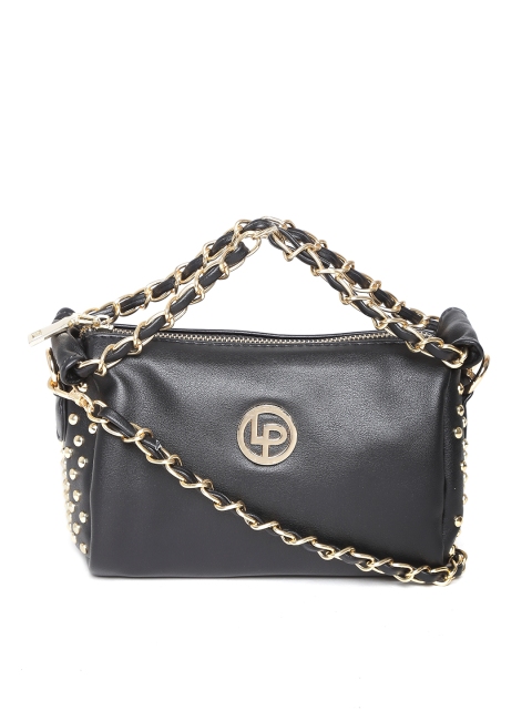 

Lino Perros Black Studded Sling Bag