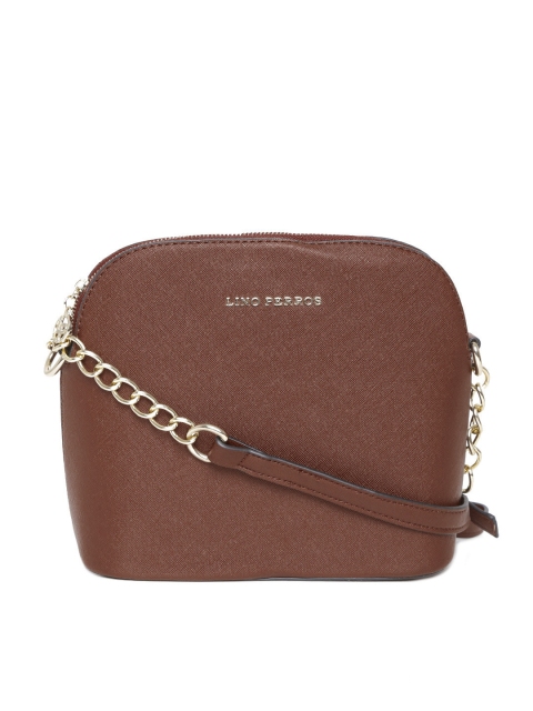 

Lino Perros Brown Sling Bag