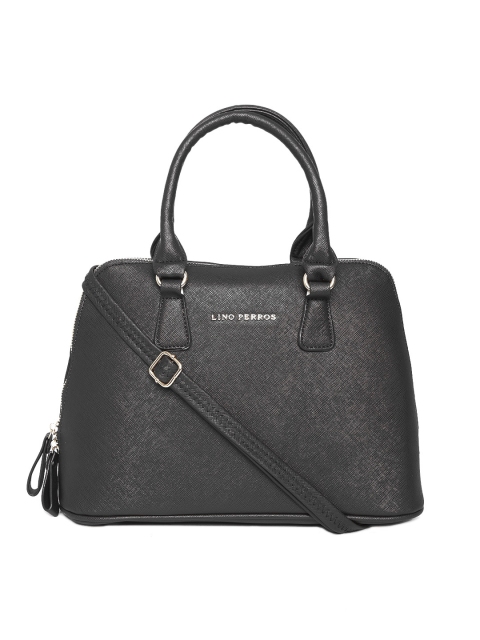 

Lino Perros Black Handbag with Sling Strap