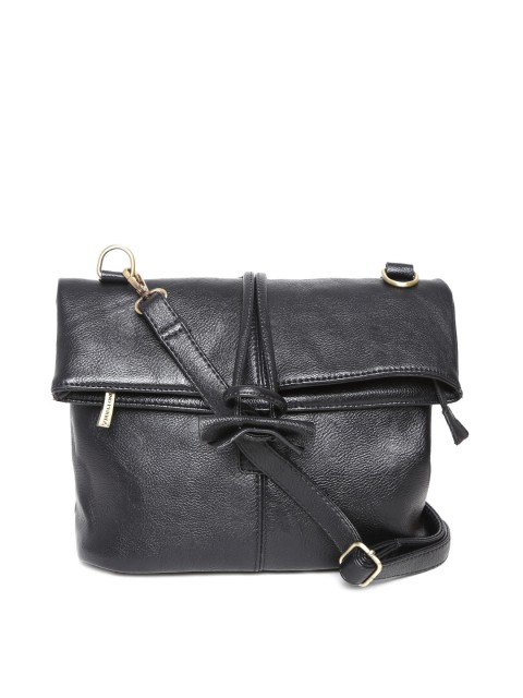

Lino Perros Black Foldable Sling Bag