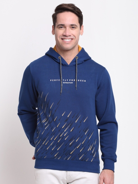 

VENITIAN Men Blue Printed Sweatshirt