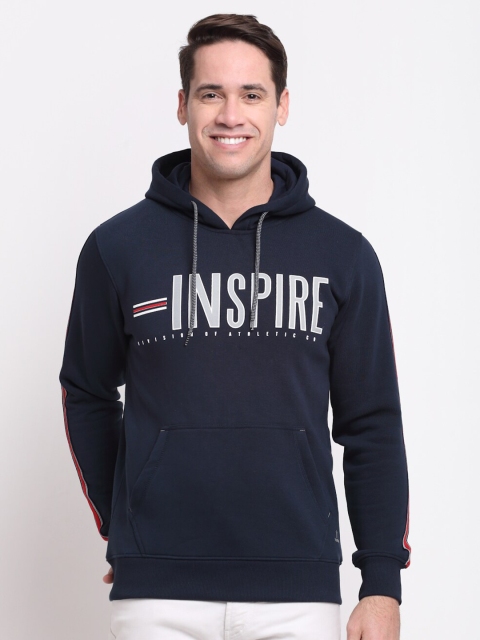 

VENITIAN Men Navy Blue Printed Sweatshirt