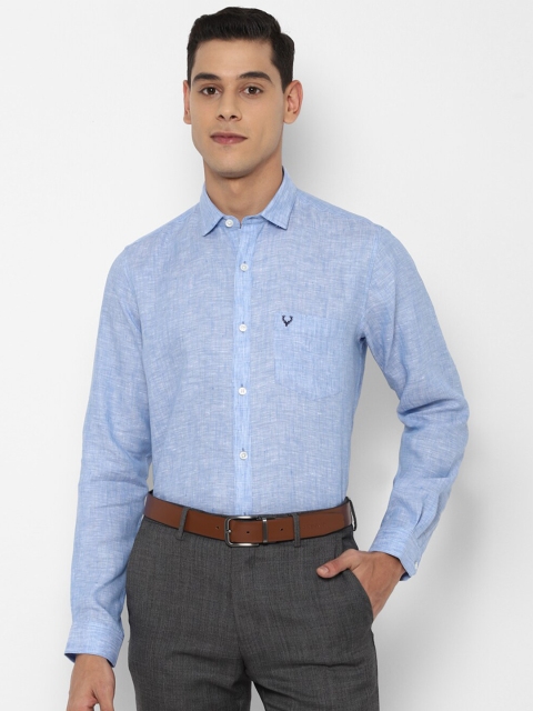 

Allen Solly Men Blue Slim Fit Formal Shirt