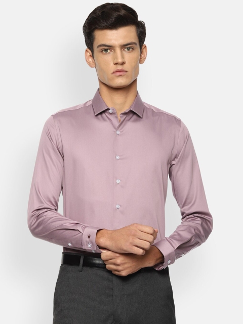 

Louis Philippe Men Purple Slim Fit Formal Shirt