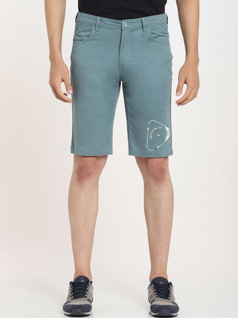 

Bewakoof Men Green Shorts