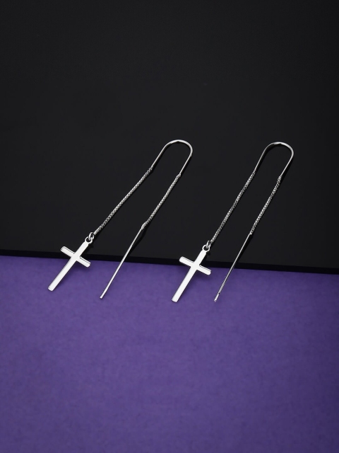 

VANBELLE 925 Sterling Silver Contemporary Drop Earrings