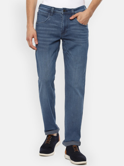 

VAN HEUSEN DENIM LABS Men Blue Slim Fit Light Fade Jeans