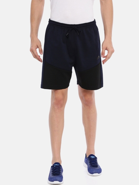 

Proline Men Navy Blue Colourblocked Sports Shorts