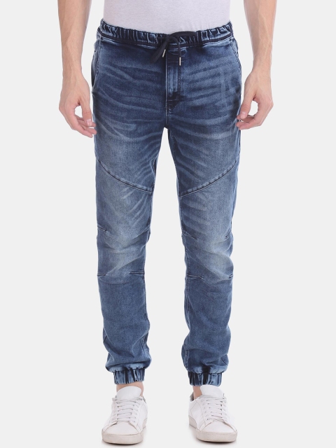 

Colt Men Blue Slim Fit Heavy Fade Stretchable Jeans