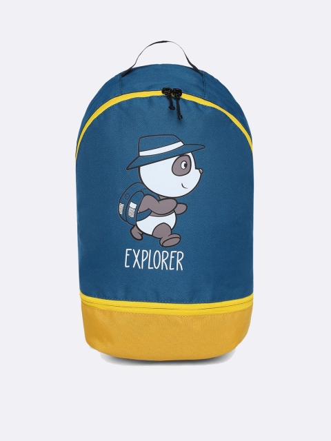 

Bewakoof Unisex Blue & White Graphic Printed Backpack